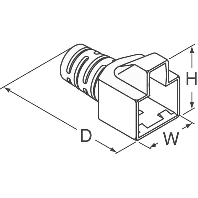 TM23P-8-BT(05) Hirose Electric Co Ltd  Modular Connector Accessories